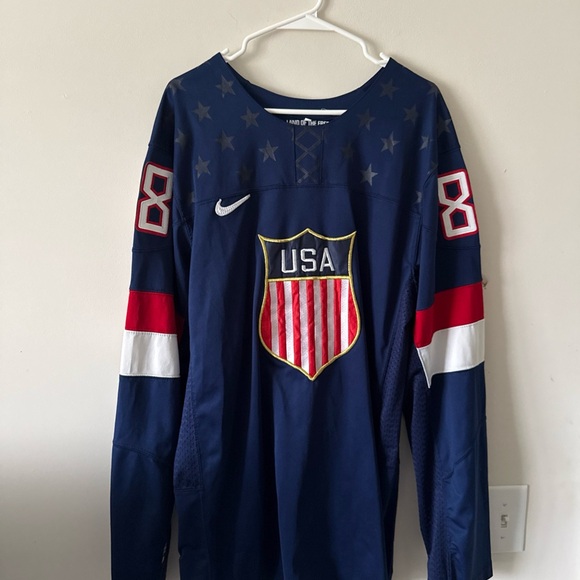 Nike USA Hockey Jersey - Navy, Red, White - Picture 1 of 7